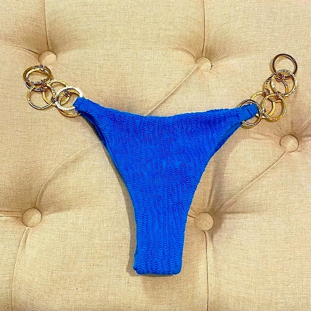 Beach Bunny Lexi Tango Bottom - Azure Blue
